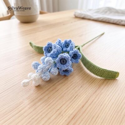 Grape Hyacinth Crochet Pattern PDF with Video Tutorial, Realistic Flower Bouquet Tutorial Grape Hyacinth Crochet Pattern PDF with Video Tutorial, Realistic Flower Bouquet Tutorial
