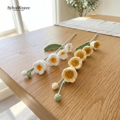 Crochet Lily of the Valley Flower Pattern (Video Tutorial) Crochet Lily of the Valley Flower Pattern (Video Tutorial)