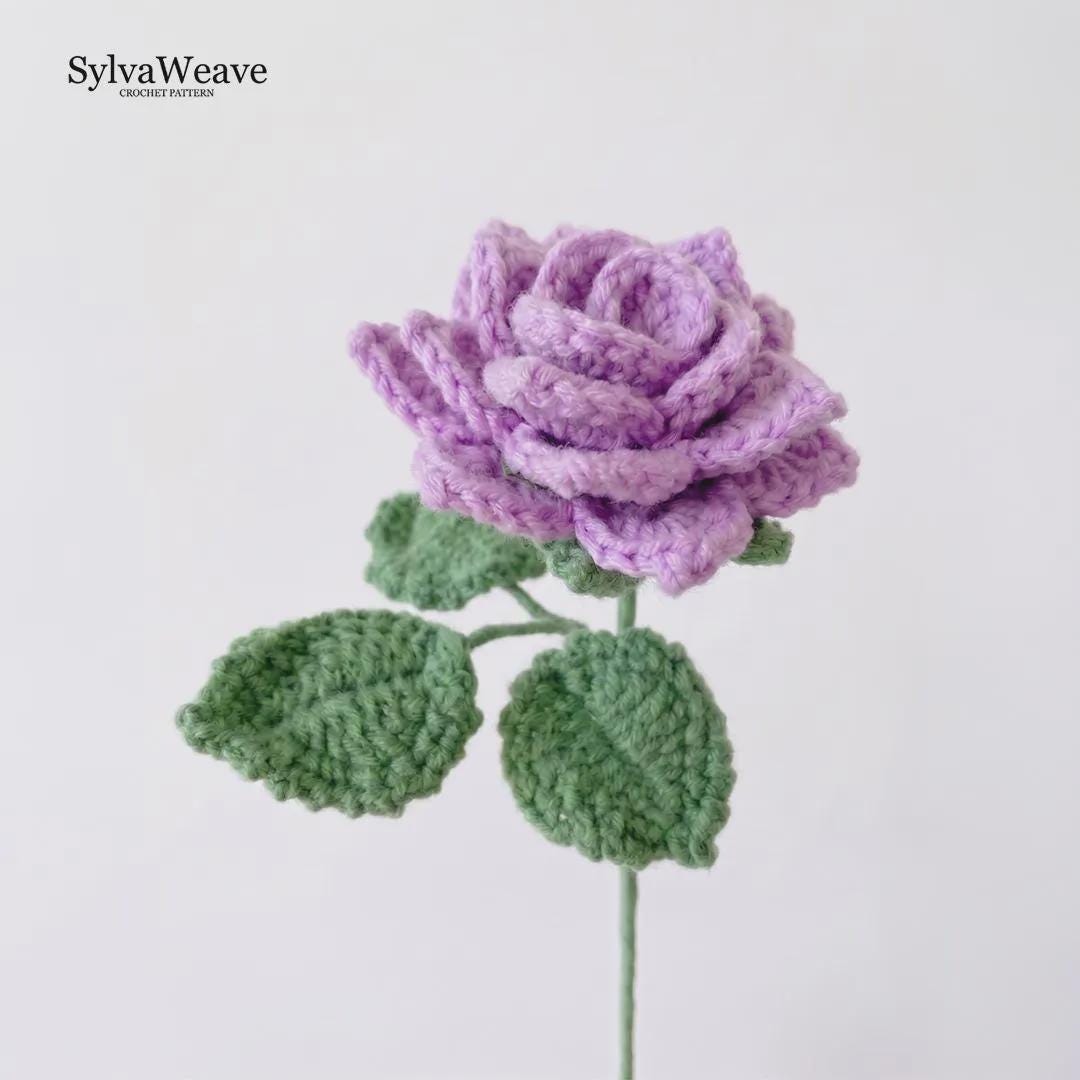 Crochet Flower Bouquet Bundle Pattern PDF with Video, Dahlia, Rose, Lily, Cherry Blossom, Amigurumi flower, Wedding Bouquet, Valentine