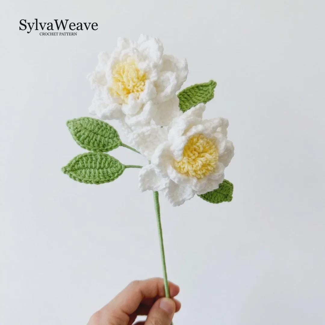 Crochet Flower Bouquet Bundle Pattern PDF with Video, Rose,Tulip, Daisy,Freesia, Amigurumi flower, Wedding Flower, Valentine, 9 types Floral