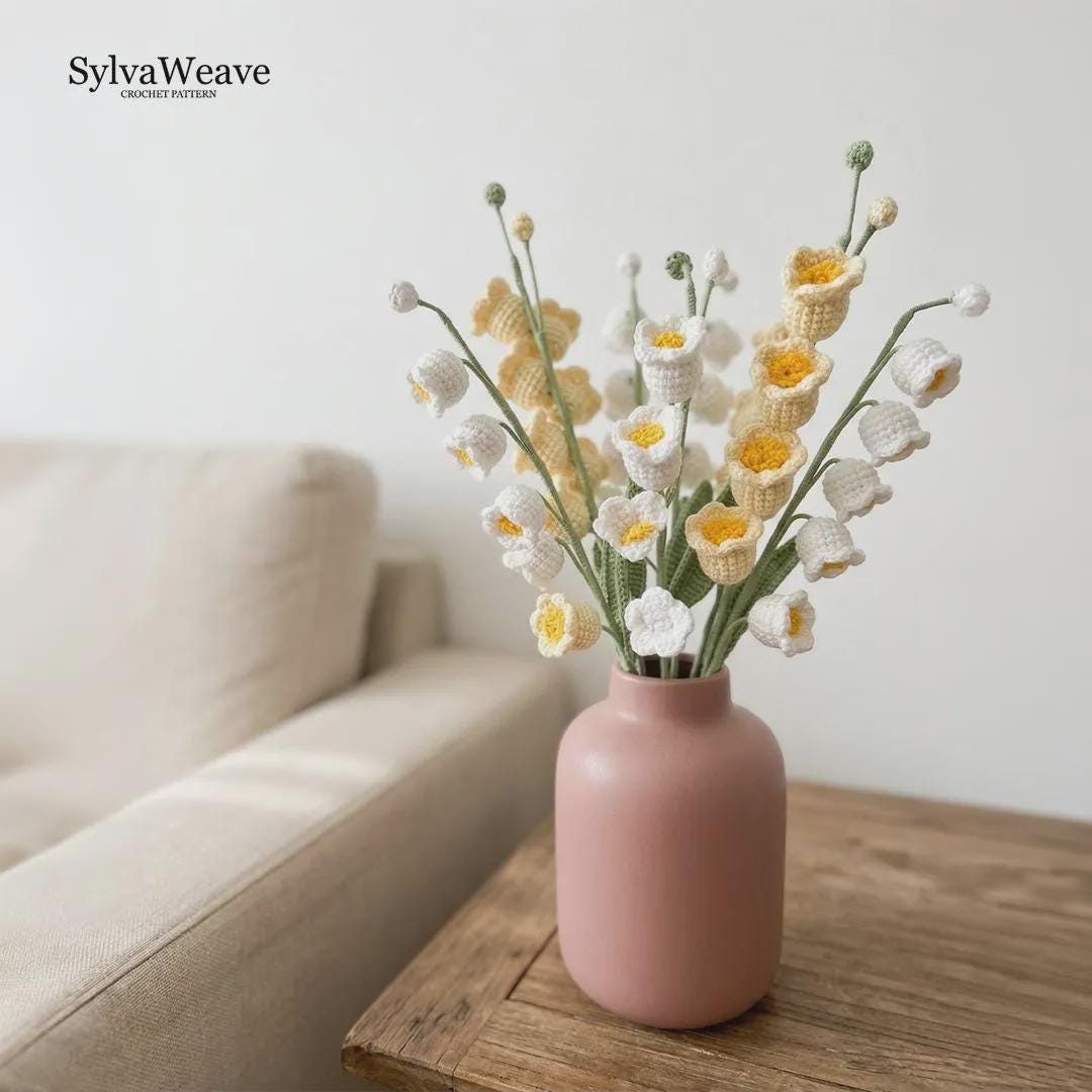 Crochet Flower Bouquet Bundle Pattern PDF with Video, Peony, Daisy, Moth Orchid, Freesia, Amigurumi flower, Wedding Bouquet, Valentine