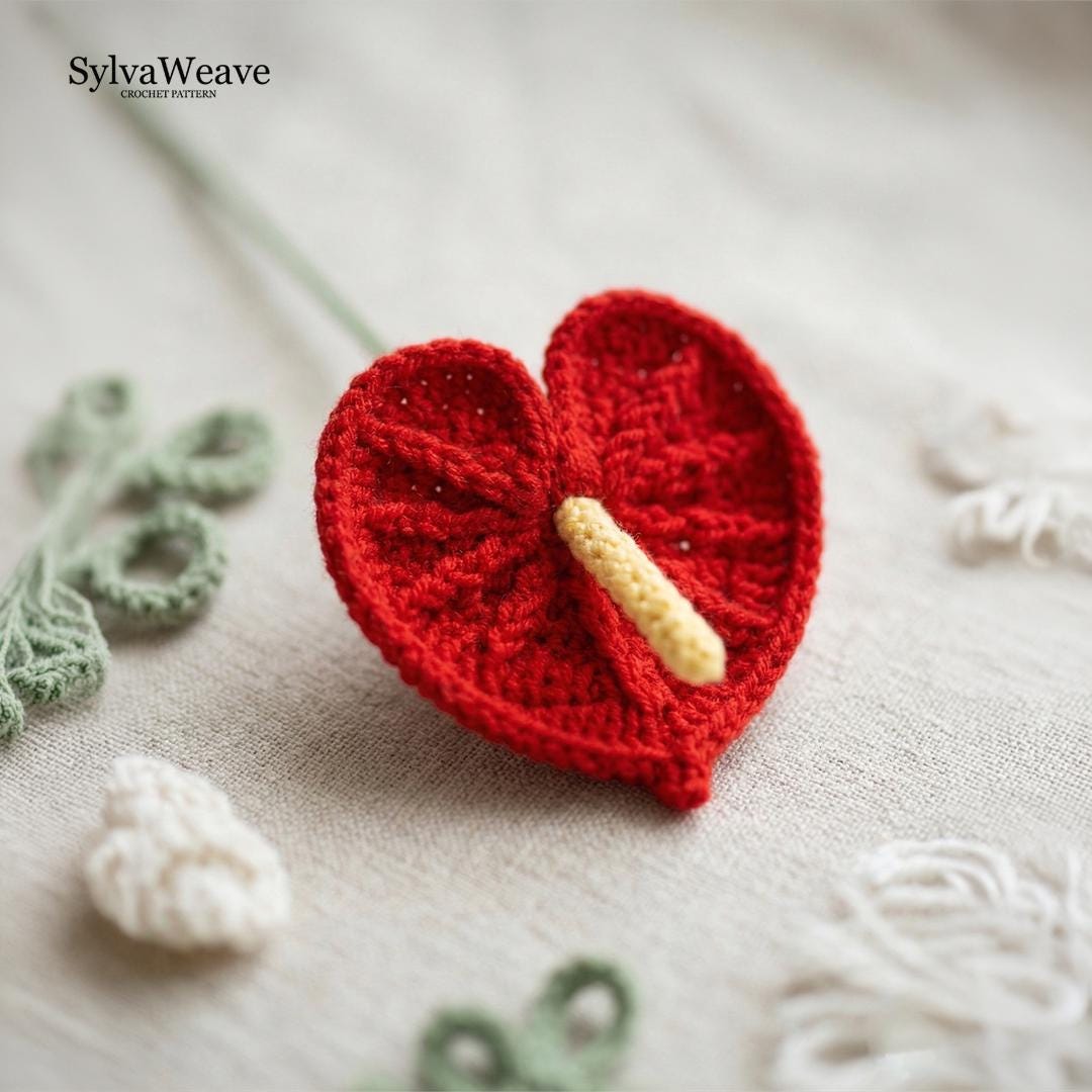 7-in-1 Crochet Flower Bouquet Pattern, Multi-Language Video Tutorial (Dahlia, Tulip, Lily)