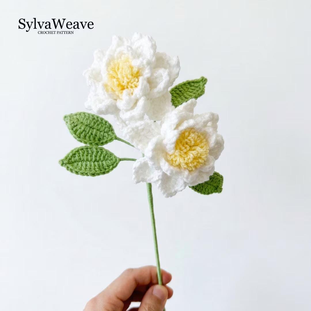 Crochet Rose Bouquet Pattern, 7 Flower Types, Video Tutorial (PDF Pattern), Forever Flower, Anniversary Gift,
